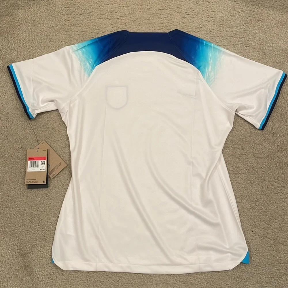 Women England National Team Nike 2022/23 Home Breathe Stadium Jersey size L NWT - Picture 5 of 6